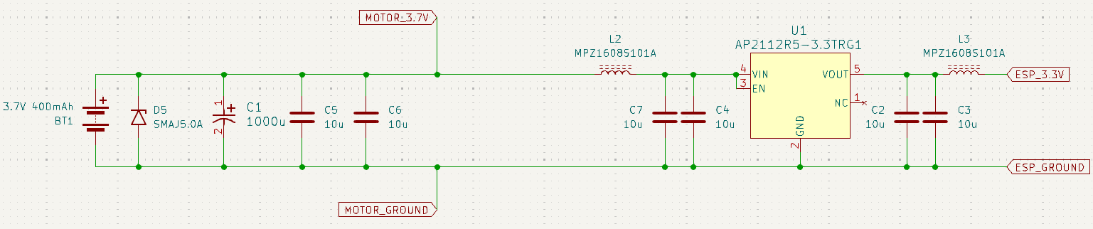 Power board schematic - v1.1