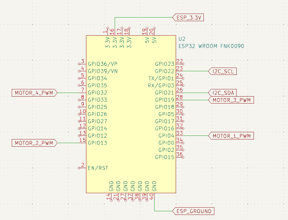 ESP32 Connection Schematic - v1.0