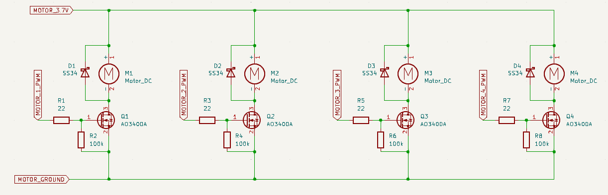Full motor speed controller circuit - v1.0